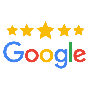 Импорт перепродажи Трансграничный логотип EC Google с красочными буквами под пятью желтыми звездами на зеленом фоне.